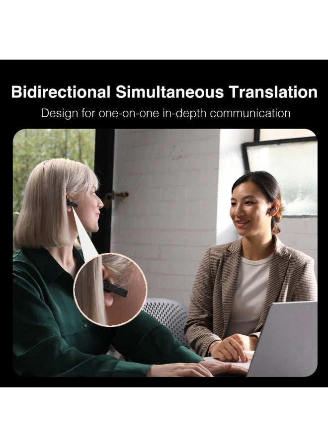 Timekettle X1 AI Interpreter Hub – Standalone Multilingual Real-Time Translator, 43 Language Support, Simultaneous Interpretation for Groups & One-on-One - Image 4